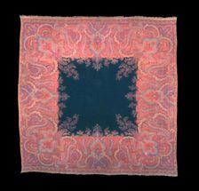 Square Shawl, Vienna, 1830/50. Creator: Unknown