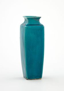 Square vase, 1700-1799. Creator: Unknown