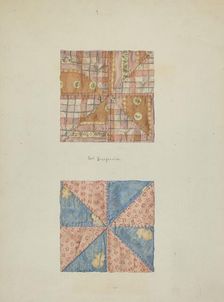 Squares of Patchwork, 1939. Creator: Carl Buergerniss