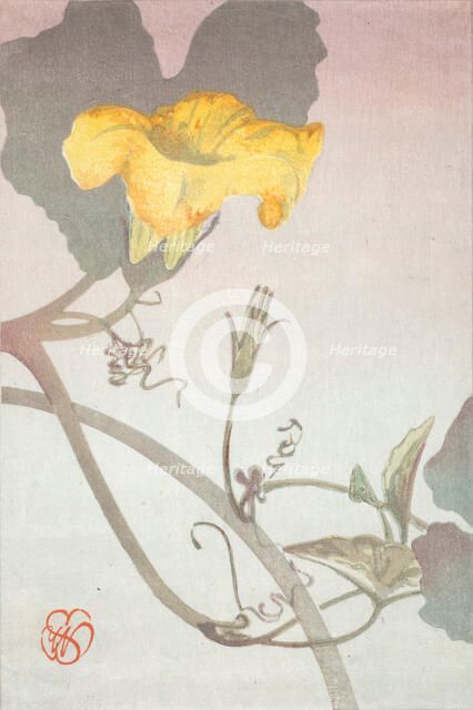 Squash Blossom, about 1908. Creator: Wilhelmina Seegmiller.