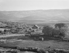 Squaw Valley farm, 640 acres, with sixty in tillable land..., Gem County, Idaho, 1939. Creator: Dorothea Lange