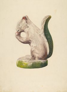 Squirrel, c. 1940. Creator: Beatrice DeKalb