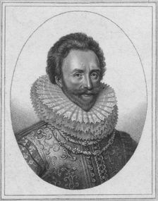 Sr. Dudley Carleton Viscount Dorchester, (1807). Creator: Unknown