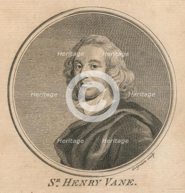 'Sr. Henry Vane', 1757. Creator: Charles Grignion.