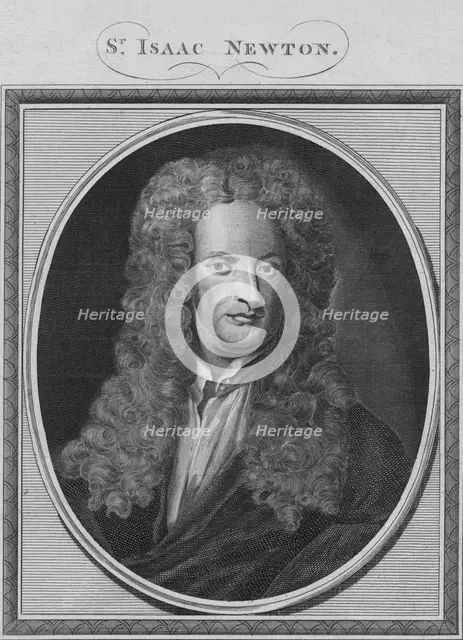 'Sr. Isaac Newton', 1785. Creator: Unknown.