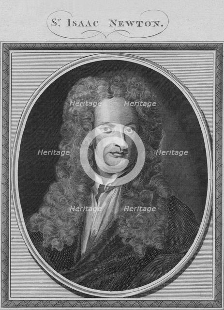 'Sr. Isaac Newton', 1785. Creator: Unknown.