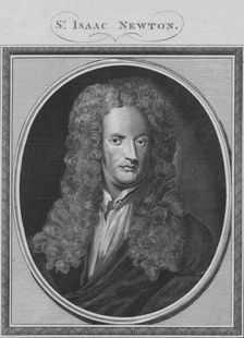 Sr. Isaac Newton 1785. Creator: Unknown