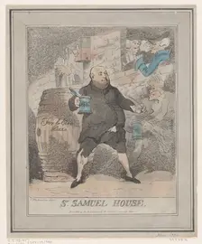 Sr. Samuel House, [1780] reissued 1786-91., [1780] reissued 1786-91. Creator: Thomas Rowlandson