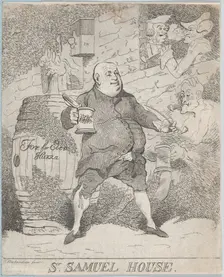 Sr. Samuel House, [1780] reissued 1786-91., [1780] reissued 1786-91. Creator: Thomas Rowlandson