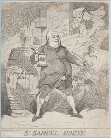 Sr. Samuel House, [1780] reissued 1786-91., [1780] reissued 1786-91. Creator: Thomas Rowlandson