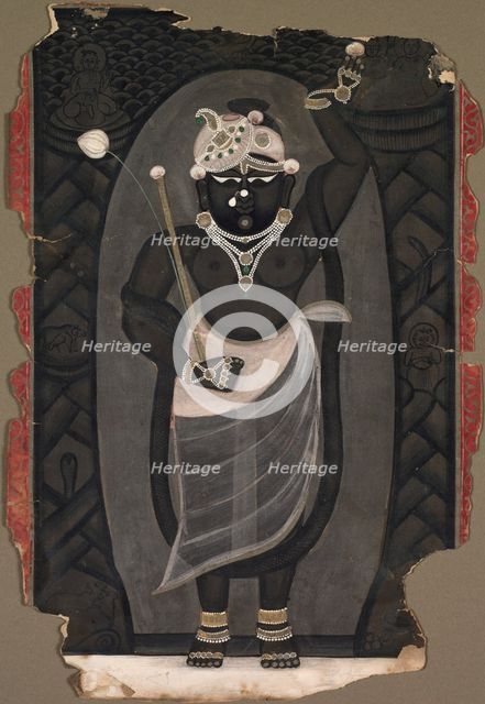 Sri Nathaji, mid 1800s. Creator: Unknown.