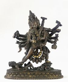 Sri Cakrasamvara and Vajravarahi, 16th-17th century. Creator: Unknown