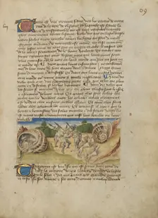 Sri Lanka (Trapponee); Livre des merveilles du monde (Book of the Marvels of the..., about 1460-65. Creator: Master of the Geneva Boccaccio