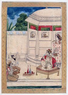 Sri Raga, Ragamala Album, School of Rajasthan, 19th century