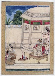 Sri Raga, Ragamala Album, School of Rajasthan, 19th century