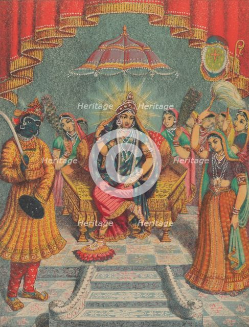 Sri Sri Rai Raja, ca. 1885-95. Creator: Unknown.