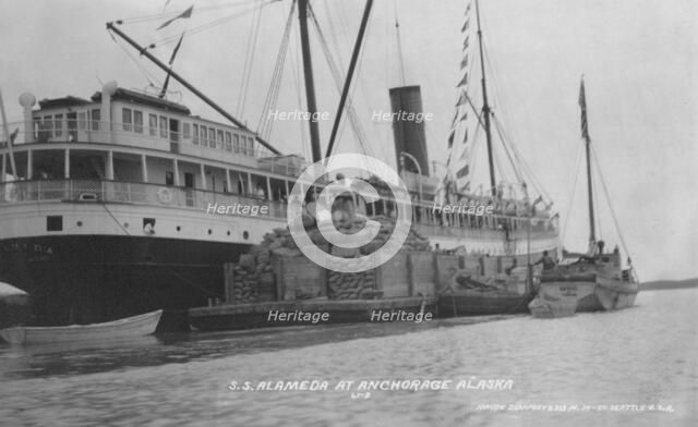 S.S. Alameda, between c1900 and c1930. Creator: Maude Dempsey.