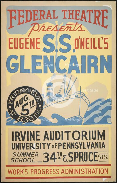 S.S. Glencairn, Philadelphia, [193-]. Creator: Unknown.