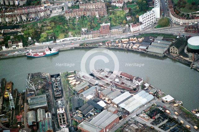 SS 'Great Britain', Wapping Dockyard, Bristol, 1970. Artist: Jim Hancock.