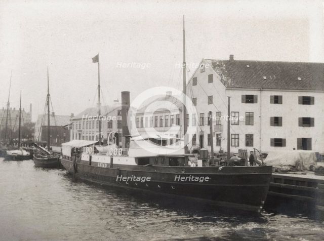 SS 'Lund' at the quay, Landskrona harbour, Sweden, 1897. Creator: Unknown.
