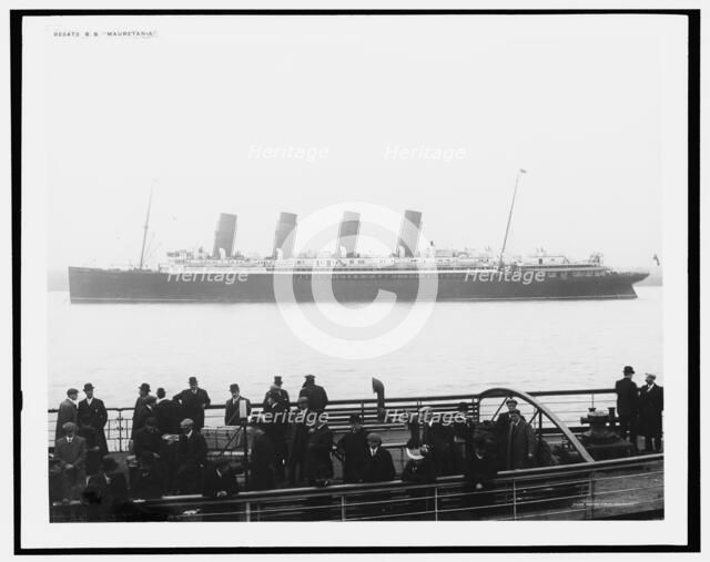 S.S. Mauretania, c1908. Creator: Unknown.