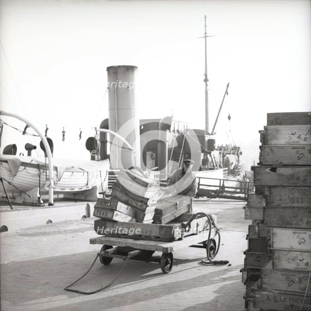 S.S Scillonian, Scilly Isles, c1955. Creator: Arthur Charles Kirby Ware.