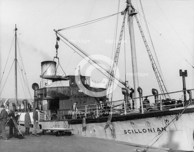 SS Scillonian, Scilly Isles, c1955. Creator: Arthur Charles Kirby Ware.