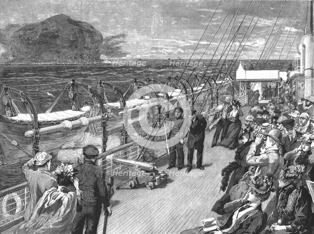 ''SS Scott, The New Union Line Passenger Ship to the Cape of Good Hope', 1891. Creator: W Small.