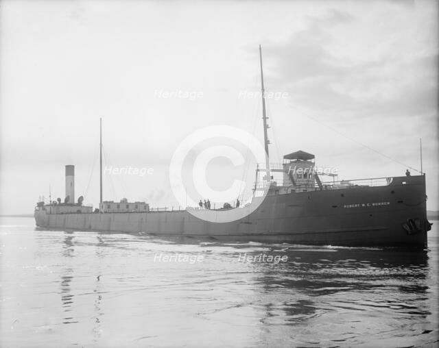 S.S. Robert W.E. Bunsen, between 1900 and 1910. Creator: Unknown.