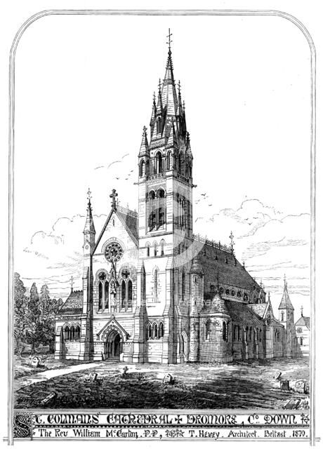 St. Colman's Cathedral, Dromore, Co. Down, 1873. Creator: Unknown.