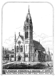 St. Colman's Cathedral, Dromore, Co. Down, 1873. Creator: Unknown