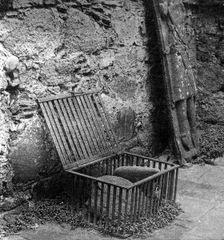 St Columba's stone pillow, early 20th century