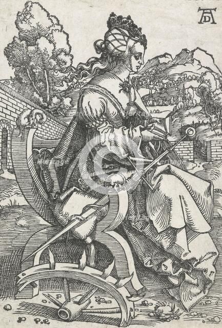 St. Catherine, 1505-1507. Creator: Hans Baldung.