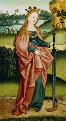 St Catherine of Alexandria c1500