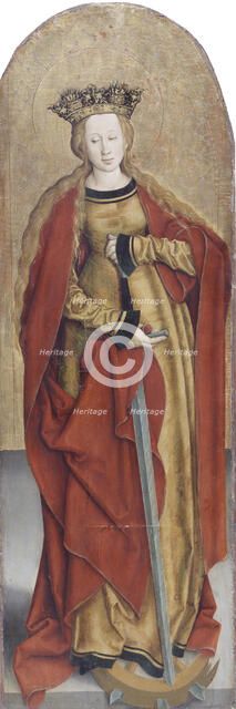 St Catherine of Alexandria, c1505. Creator: Bernhard Strigel.
