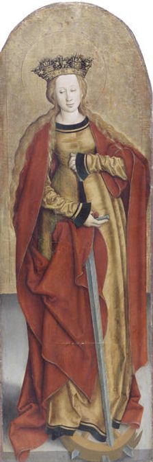 St Catherine of Alexandria, c1505. Creator: Bernhard Strigel