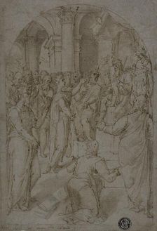 St. Catherine of Alexandria Disputing with the Doctors, n.d. Creator: Unknown