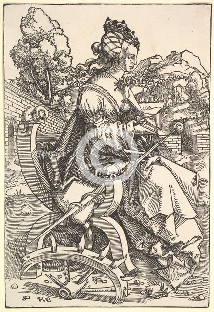 St. Catherine, ca. 1505. Creator: Hans Baldung.
