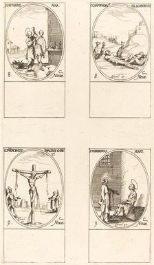 St. Castorius; St. Carpophorus & The Four Crowned Martyrs; Commemoration of the Image. Creator: Jacques Callot