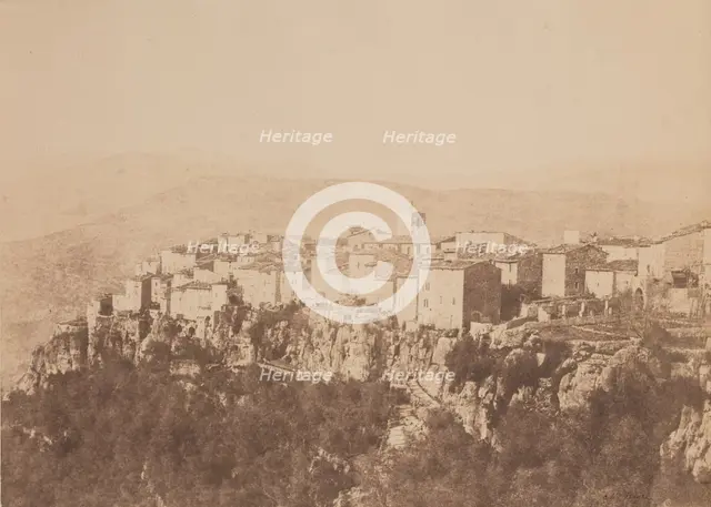 St. Cézaire-sur-Siagne, c1852. Creator: Charles Nègre.