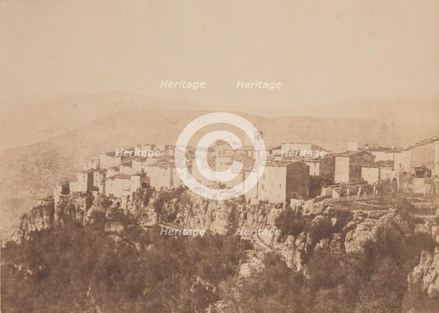 St. Cézaire-sur-Siagne, c1852. Creator: Charles Nègre.
