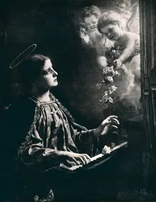 St. Cecilia 1891, (1911). Artist: Gustav Naujok