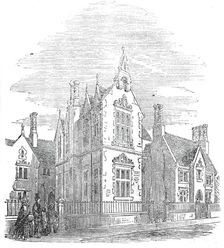 St. Chad's new schools, Shrewsbury, 1860. Creator: Unknown