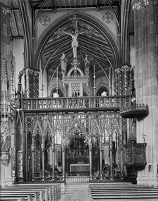 St Chad's Roman Catholic Cathedral, Birmingham, West Midlands, c1940s-1960s. Creator: George Bernard Mason