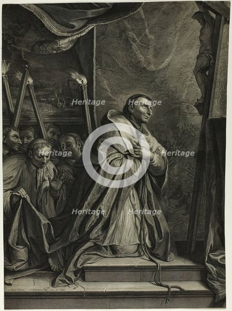 St. Charles Borromée, n.d. Creator: Gerard Edelinck.