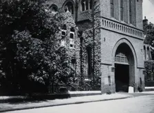 St Charles Hospital, London: the archway and the Medical Superintendent's house, c1930. Creator: Unknown