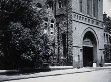 St Charles Hospital, London: the archway and the Medical Superintendent's house, c1930. Creator: Unknown