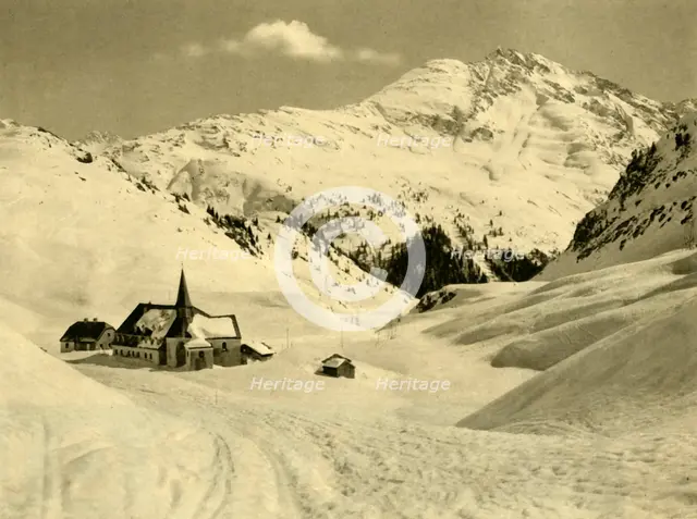 St Christoph am Arlberg, Austria, c1935.  Creator: Unknown.