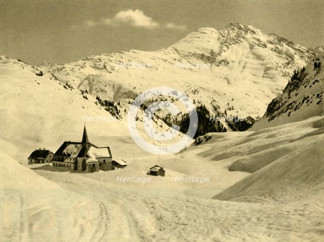 St Christoph am Arlberg, Austria, c1935.  Creator: Unknown.