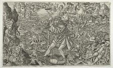 St. Christopher, 1478-1506. Creator: Alart du Hameel (Netherlandish, 1449-1509)